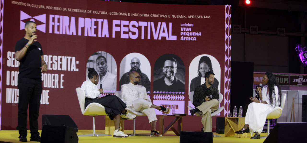 Feira Preta Festival 2026, realizada no Pier Mauá e Armazém Kobra, no centro do Rio de Janeiro, entre os dias 29 a 31 de maio
